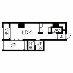 コスモ釣鐘町の物件間取画像